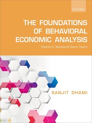 cover image of The Foundations of Behavioral Economic Analysis